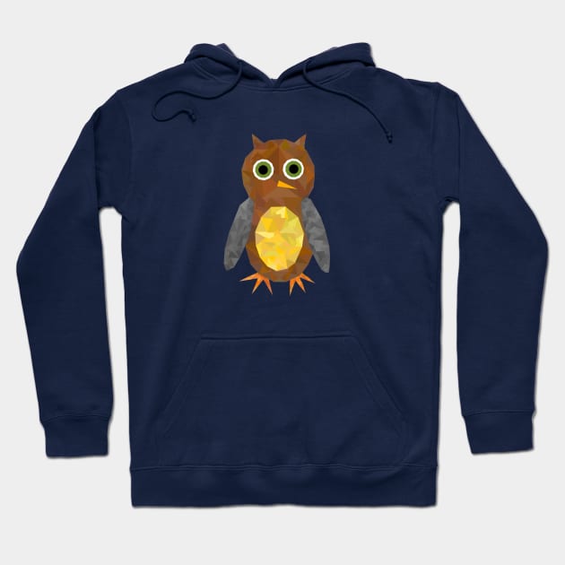 Geometric Owl Hoodie by Geometrico22